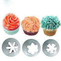 【CC】✓◑  1pc Big Size Icing Piping Nozzles Pastry Tips Fondant Decorating Nozzle Baking 1M 2F 2D