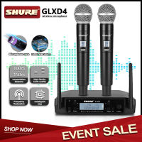 Shure GLXD4 ขายดีที่สุดไมโครโฟนไร้สายเวทีวงดนตรประสิทธิภาพเครื่องรับไมโครโฟนไร้สาย 800HMz ชุดใหม่ของไมโครโฟนไร้สายความถี่