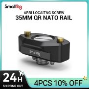 SmallRig DSLR Camera Quick Release NATO Rail with ARRI Locating Screw Anti