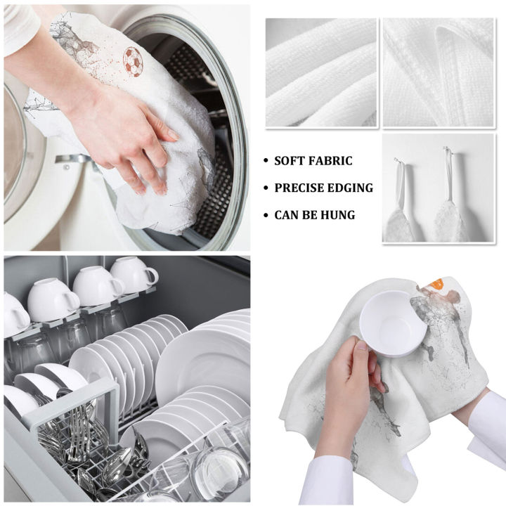 ball-sports-football-basketball-microfiber-kitchen-hand-towel-dish-cloth-tableware-household-cleaning-towel-utensils-for-kitchen