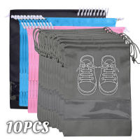 【cw】105pcs Shoes Storage Organizer Bags Non- Travel Portable Closet Bag Waterproof Pocket Clothing Tranparent Hanging Baghot