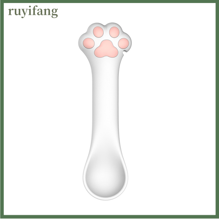 ruyifang-ช้อนเปิดขวดกระป๋องอเนกประสงค์สำหรับสัตว์เลี้ยงตักแห้งเปียกผสมให้อาหารลูกสุนัข