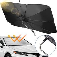 hot【DT】 Car Windshield Sunshade Front Shading Upgrade Parasol Umbrella Type for Window Protection