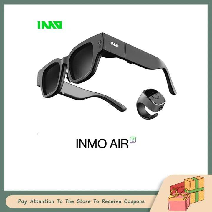 INMO Air2 Wireless Portable AR Glasses Smart Translation Glasses Lazada