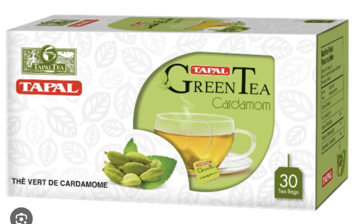 Tapal Cardamom Green Tea 30 Enveloped Tea Bags Lazada