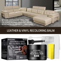 Leather Paste Scratch Maintenance Black Sofa Leather Restoration Set Waterproof Abrasion Resistant Repair Cream Repair Tools Set  Furniture Protectors