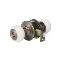 จัดส่งด่วน! ลูกบิดทั่วไป หัวจัน HAFELE 489.93.712 สีหินอ่อนขาว/ทองแดงรมดำ PRIVACY DOOR KNOB HAFELE 489.93.712 ROUND HEAD WHITE MARBLE/ANTIQUE COPPER มืออาชีพเรื่องประตู ประตูราคาถูก พร้อมเก็บเงินปลายทาง