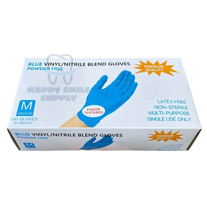 Vinyl Nitrile Blend Gloves Disposable 100pcs Per Box Vinyl Nitrile Gloves And Latex Lazada Ph