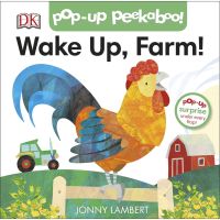 Top quality Pop-Up Peekaboo Wake Up, Farm! หนังสือเด็ก ภาษาอังกฤษ ป๊อปอัป บอร์ดบุ๊ค #88402 [Z]