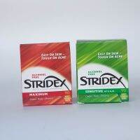 EXP: 01/2024 Stridex Medicated Pads แผ่นทำความสะอาดผิว ขนาด 90 แผ่น