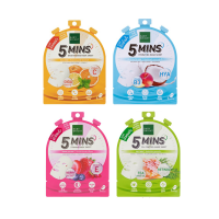 BABY BRIGHT 5 MINS MASK SHEET 18g เบบี้ไบร์ท ไฟว์ มินิทส์ มาสก์ ชีท สูตรซึมไวใน 5 นาที