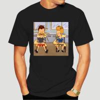 Beavis Head Schools For Learning Adult Charcoal Heather T-Shirt Tee Cartoon T Shirt Unisex New Fashion Tshirt Loose-0283D