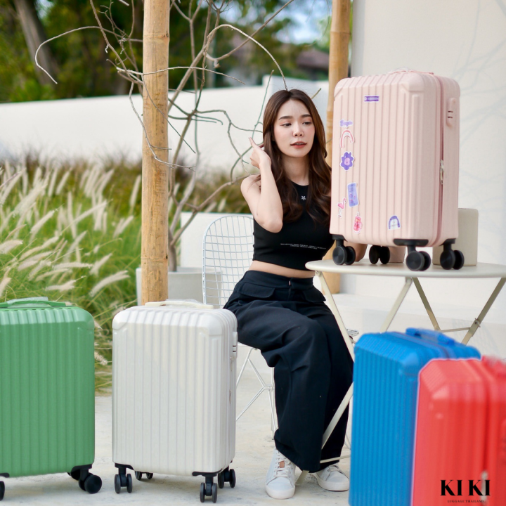สินค้ารับประกัน5ปี-กระเป๋าเดินทางรุ่น-มาใหม่-2023-น้ำหนักเบา-by-kiki-thailand
