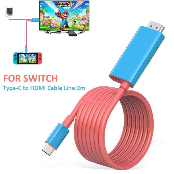 HDMI conversion line Switch Nintendo USB Type C To 4K HDMI Conversion Adapter Cable for TV