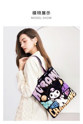 Lesportsac 2023 ใหม่ Coolomi แบรนด์ร่วมกระเป๋าถือน้ำหนักเบาและความจุขนาดใหญ่2339