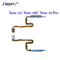 Touch ID For Xiaomi Redmi Note 10 Pro Home Menu Button Flex Cable Ribbon Fingerprint Sensor Flex Repair Part Note 10S