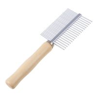 【CC】 Knot Trimmer Brush Dog Remover Comb Grooming Tool Ideal for Curly Haired Animals Handle Comb