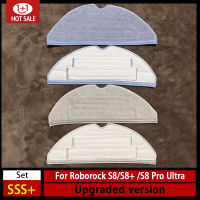 ซับต้านเชื้อแบคทีเรียสำหรับ Roborock S8 Pro อัลตร้าS8บวกS8อุปกรณ์เสริมล้างทำความสะอาดได้ Rag หุ่นยนต์เครื่องดูดฝุ่นส่วน