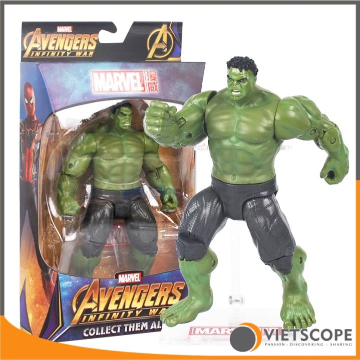 Mô hình Hulk Avenger là một tác phẩm nghệ thuật thực sự tuyệt vời. Với chi tiết và chất liệu tốt nhất, mô hình này đem lại cho người xem cảm giác như nhân vật Hulk đang đứng trước mắt. Đây là sản phẩm không thể thiếu cho fan ruột của siêu anh hùng này.