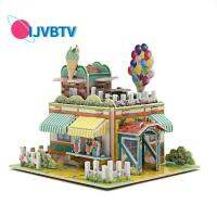 IJVBTV ของเล่นเด็ก จิ๊กซอว์ ของขวัญสำหรับเด็ก ของเล่นประกอบมือ เกี่ยวกับการศึกษา ปริศนา ปริศนาการ์ตูน เด็ก ของเล่นเพื่อการเรียนรู้เบื้องต้น ของเล่นโมเดลอาคาร ปริศนาสเตอริโอ 3 มิติ โมเดลอาคารบ้านปราสาท