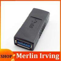 Merlin Irving Shop USB 3.0 Adapter Coupler Female to Female Connector Extender Connection Converter for Laptop Computer Cables