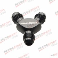 AN6 AN-6 6AN AN6 -6AN Y Block Adapter Fittings Adaptor Black/Blue