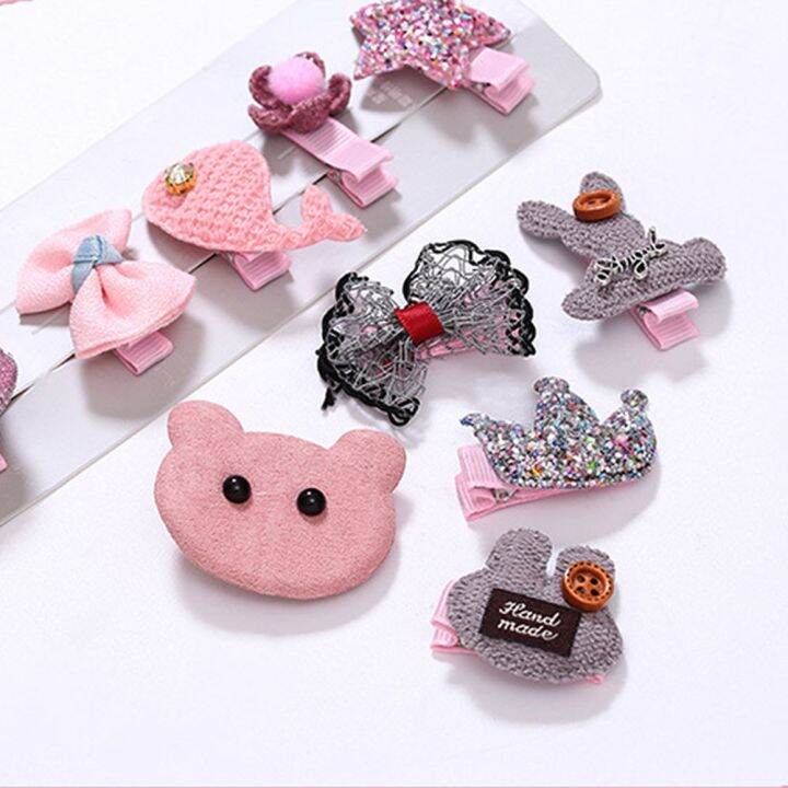 5pcs-children-cute-hair-clip-lady-headdress-baby-girls-side-clip-hair-accessories-set