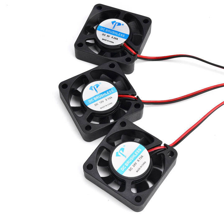 DC4010 40mm Quiet Cooling Fan Silent Variable Speed Control by 5V to ...