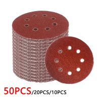 8 Hole 125mm Sandpaper Woodworking Metal Grinding Disc Abrasive Polishing Tool 40/1000/2000 Grit Power Sanders