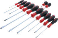 Wiha 30297 12-Piece Slotted and Phillips Screwdriver Set with Soft Finish Handles 12 Pieces