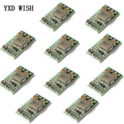 5pcs Mini DC-DC 12-24V To 5V 3A Step Down Power Supply Module Voltage Buck Converter Adjustable 97.5% 1.8V 2.5V 3.3V 5V 9V 12V Electrical Circuitry Pa