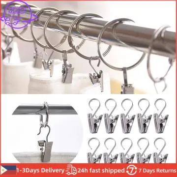 Buy Curtain Rod Clips With Hook online