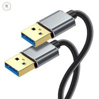 HESTING ตัวขยายเปลี่ยนเป็น USB เพศผู้ชนิดตัวผู้ชนิดทนทานชนิดฮาร์ดดิสก์ชนิดตัวผู้เปลี่ยนเป็น USB เพศผู้3.0อุปกรณ์เสริม USB สายเคเบิล USB สายเคเบิลยูเอสบีเคเบิลต่อสายเคเบิล USB ต่อขยาย