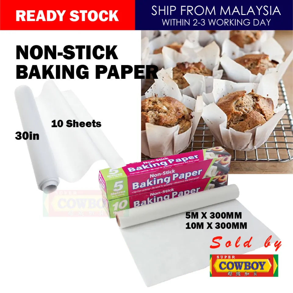 Non Stick Baking Paper Parchment Paper Kertas Minyak by Azim