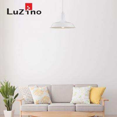 ถูกชัวร์-โคมไฟแขวนเหล็ก-e27x1-luzino-รุ่น-yd-dt1501m-mwh-สีขาว-ส่งด่วนทุกวัน