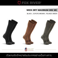 FOX RIVER MILLS -  WICK DRY MAXIMUM MW MC ถุงเท้าข้อยาว ถุงเท้าแฟชั่น ถุงเท้ากีฬา ผู้ชายผู้หญิงใส่ได้ ผ้าดีใส่สบาย