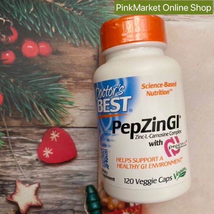 Doctor's Best, PepZin GI, ZincLCarnosine Complex, GI Tract Support