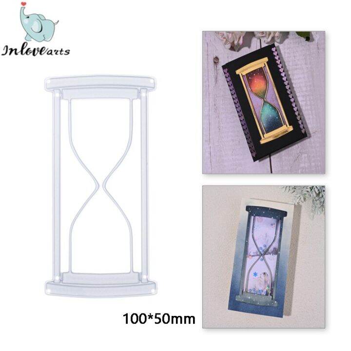 inlovearts-craft-hourglass-frame-metal-cutting-dies-mold-stencil-decoration-scrapbook-die-cuts-album-paper-card-craft-embossing