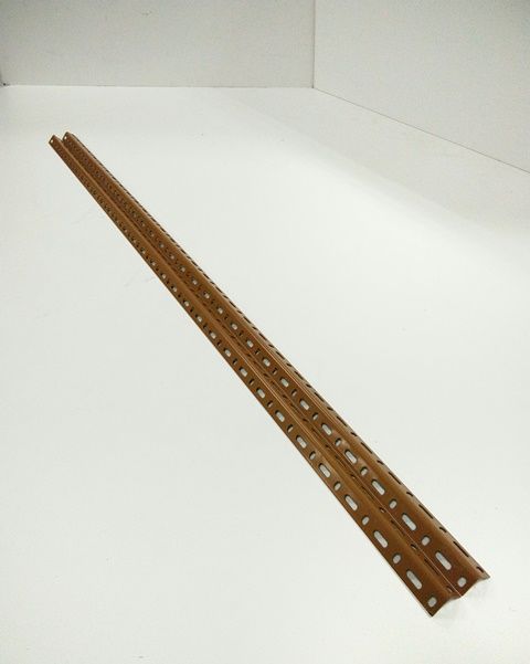 Slotted Angle Bar 1" X 1" X 1.8mm X 3 Feet With Free Bolts, Nuts ...