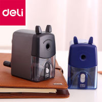 Deli 0635ที่เหลาดินสอ,ที่เหลาดินสอ,ที่เหลาดินสอ,ที่เหลาดินสอที่เหลาดินสอสำหรับนักเรียน,กบเหลาดินสอแบบหมุนและดองเฉินปากกา