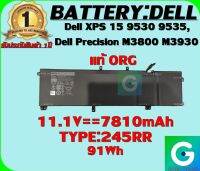 ฺBATTERY:DELL 245RR++ แท้ ORG ใช้ได้กับรุ่น Dell XPS 15 9530 9535 Dell Precision M3800 M3930 รับประกันสินค้า1ปีเต็ม