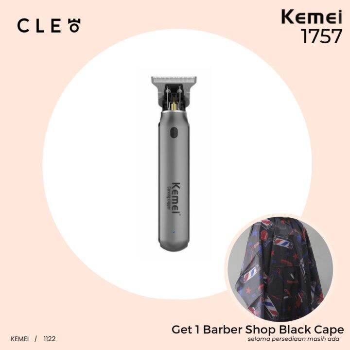 KEMEI KM1757 Mini Trimmer Professional Trimmer Zerocut 100 Original