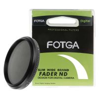 FOTGA Slim Fader Variable Adjustable ND ND2 to ND400 49mm Neutral Density Filter for Photo Studio