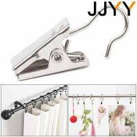 JJYY 5Pcs Thicken Curtain Clips with Hook for Curtain Photos Clips Bathroom Curtain Clip Bathroom Accessories Home Decoration