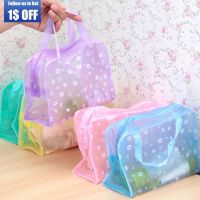 ♀⊙✷ Portable Travel Wash Bag Transparent Waterproof Makeup Storage Pouch Large Capacity PVC Cosmetic Organizer Beauty Women Case