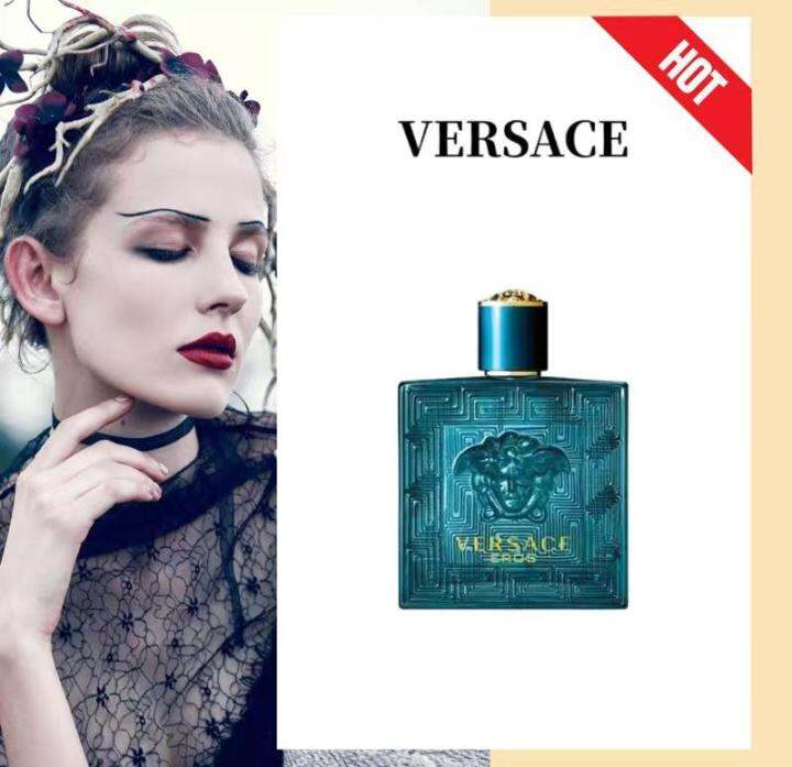 Versace Eros Eau de Toilette EDT 100ML Perfume For Men Luxury Seductive