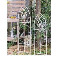 American-Style Iron Outdoor Plant  Rose Flower Stand Garden Fence Decoration โครงปักเหล็กดัด ซุ้มไม้เลื้อยวินเทจ