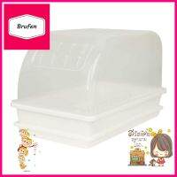 ชั้นคว่ำจานพลาสติกมีฝาครอบ G-WARE 267APLASTIC DISH DRAINER WITH LID COVER G-WARE 267A **ของแท้100%**