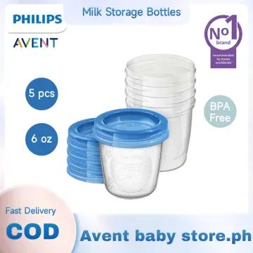 Avent baby food sales storage cups