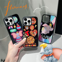 《KIKI》CASE.TIFY The Lion King Dumbo High-end mirror Phone case for iphone 14 14plus 14pro 14promax 13 13pro 13promax High quality drop and shockproof hard case 12 12pro 12promax 11 Cute graffiti pattern New Design ins style popular